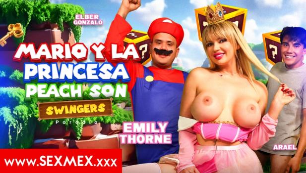 SexMex – Emily Thorne – MARIO AND PRINCESS PEACH ARE SWINGERS