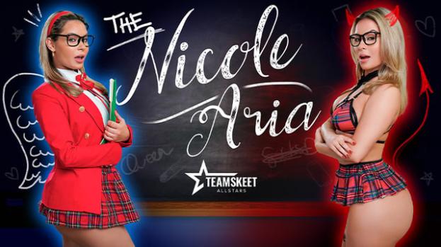 TeamskeetAllStars – Nicole Aria – August Spotlight: Ready to Go Back to School? Nicole’s Fucking Lessons Are in Session