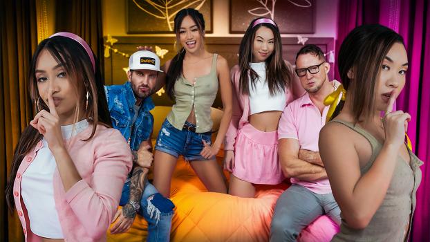 DaughterSwap – Kimmy Kimm & Jade Kimiko – “Are You Sure It’s Ok, Daddy?” an Asian Stepdaughter Swap Story