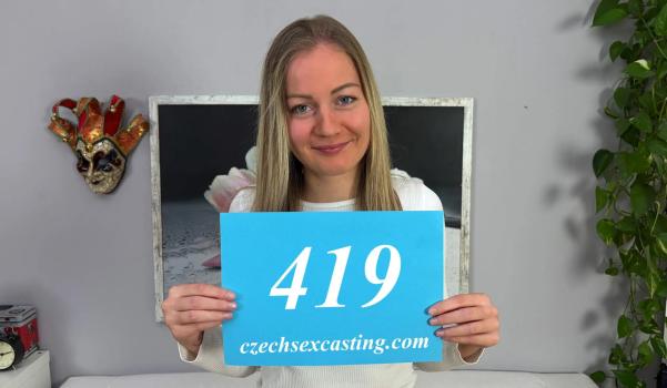 CzechSexCasting – April Hugs – Hot blonde has cute tits – E419