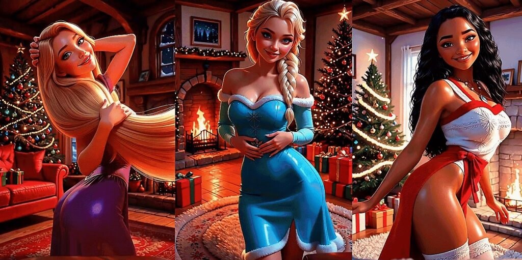 VMAI 2026 Disney Princesses Christmas