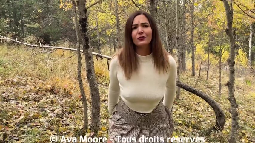 Ava Moore – Exhib Baise Anale Dans Les Bois 2