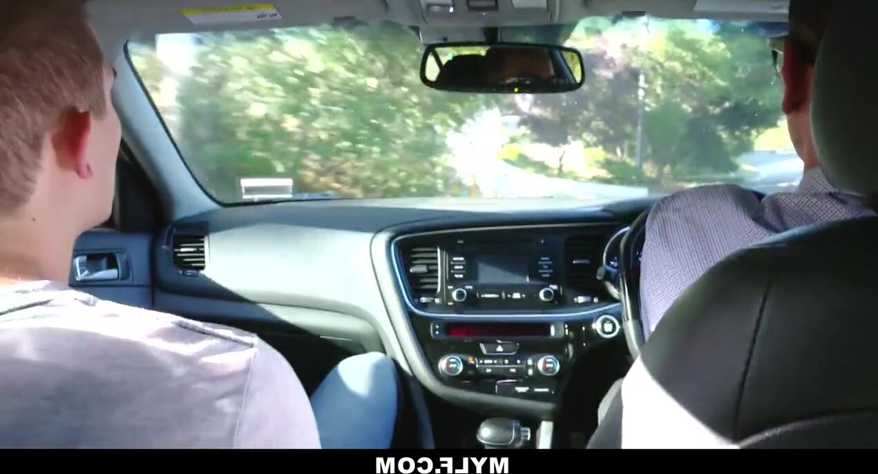 Aunt-figure Nicole Aniston instructs her stepson in sexual matters.