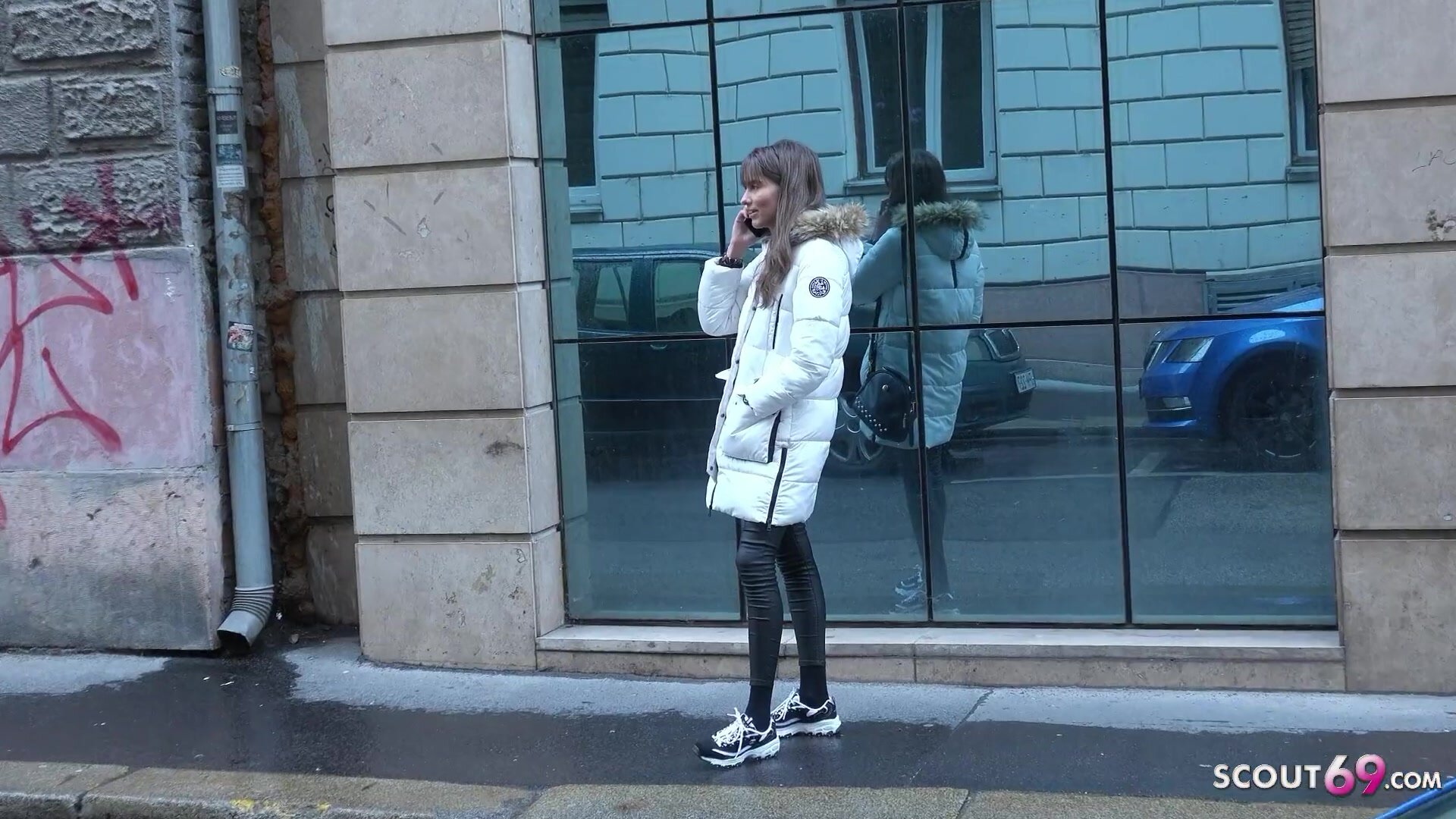 Scout69 – Lili Charmelle – SKINNY Long Legs Teen Lili Charmelle – Pickup and Rough Casting Fuck