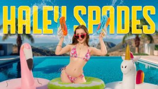 TeamSkeetAllStars – March Spotlight: Haley Spades Gets Spring Break Ready with a Big Cock!