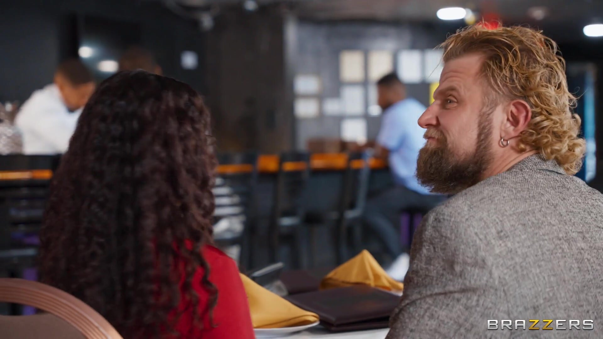 HE TOOK HIS WIFE TO THE RESTAURANT SO SHE COULD BE FUCKED BY THE BBC.