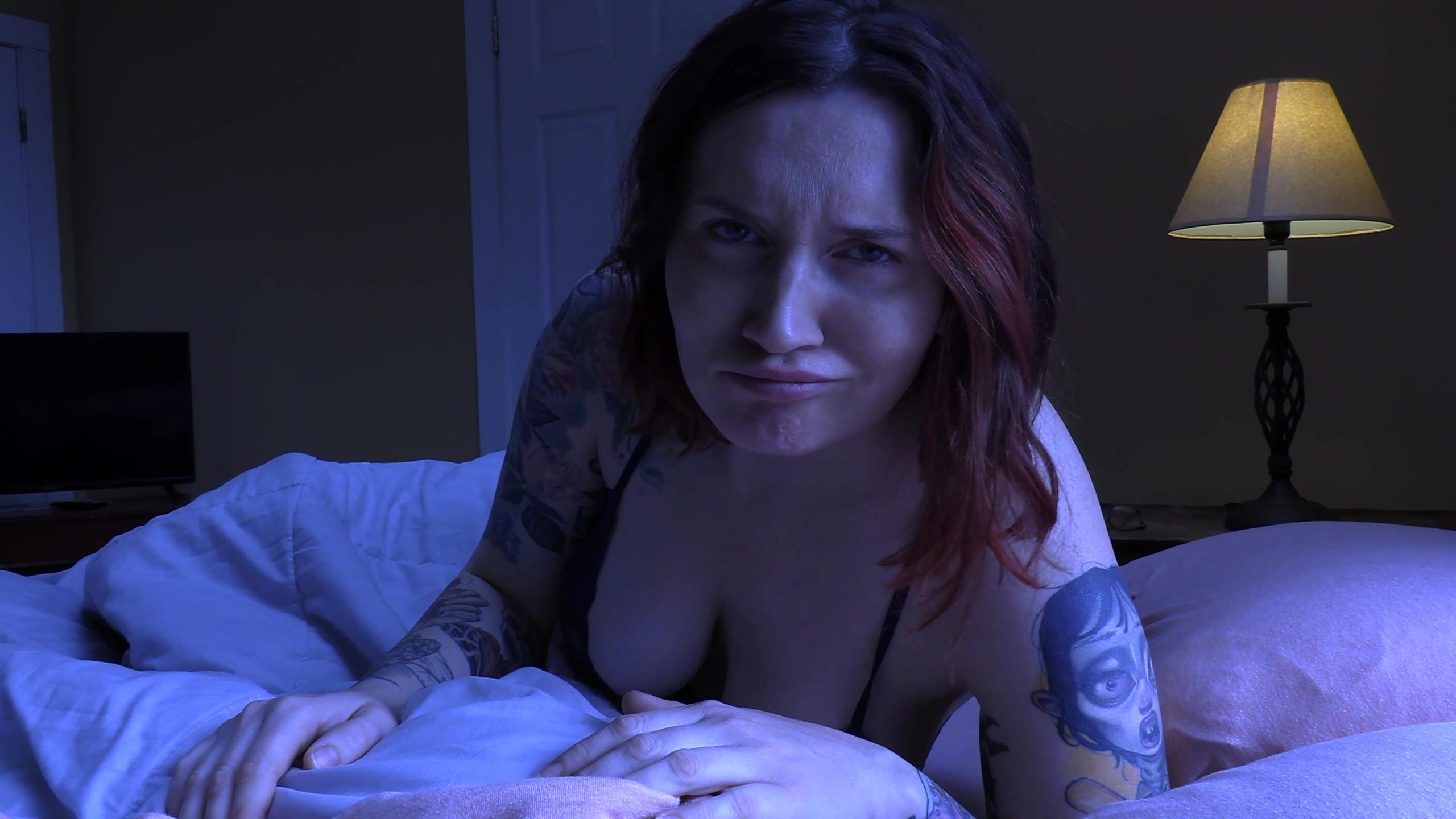 Monster in the Bed with Step-Mommy