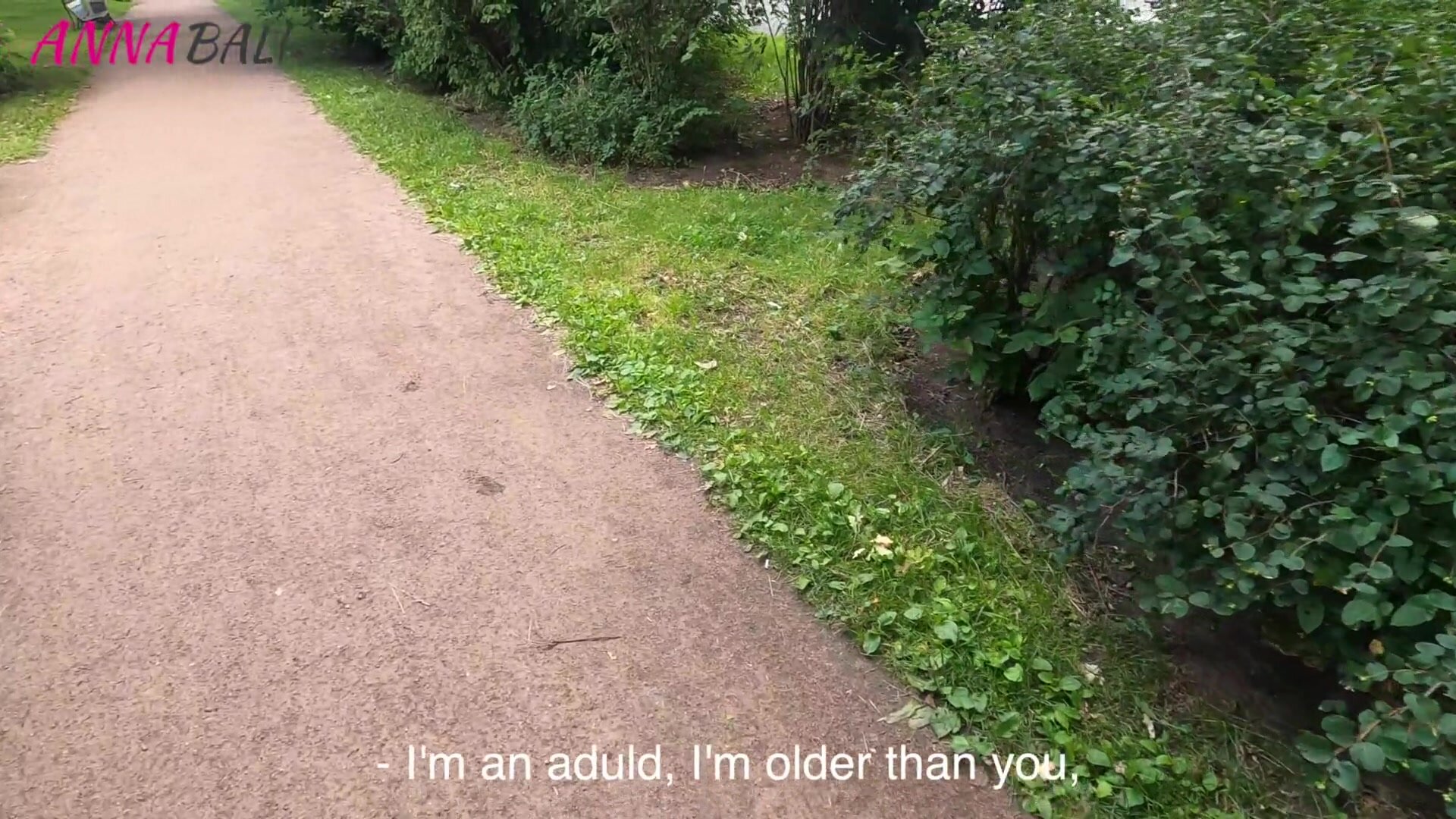 AnnaBali – I promised my Step sister for a Blowjob that I would let her go to friends, PUBLIC