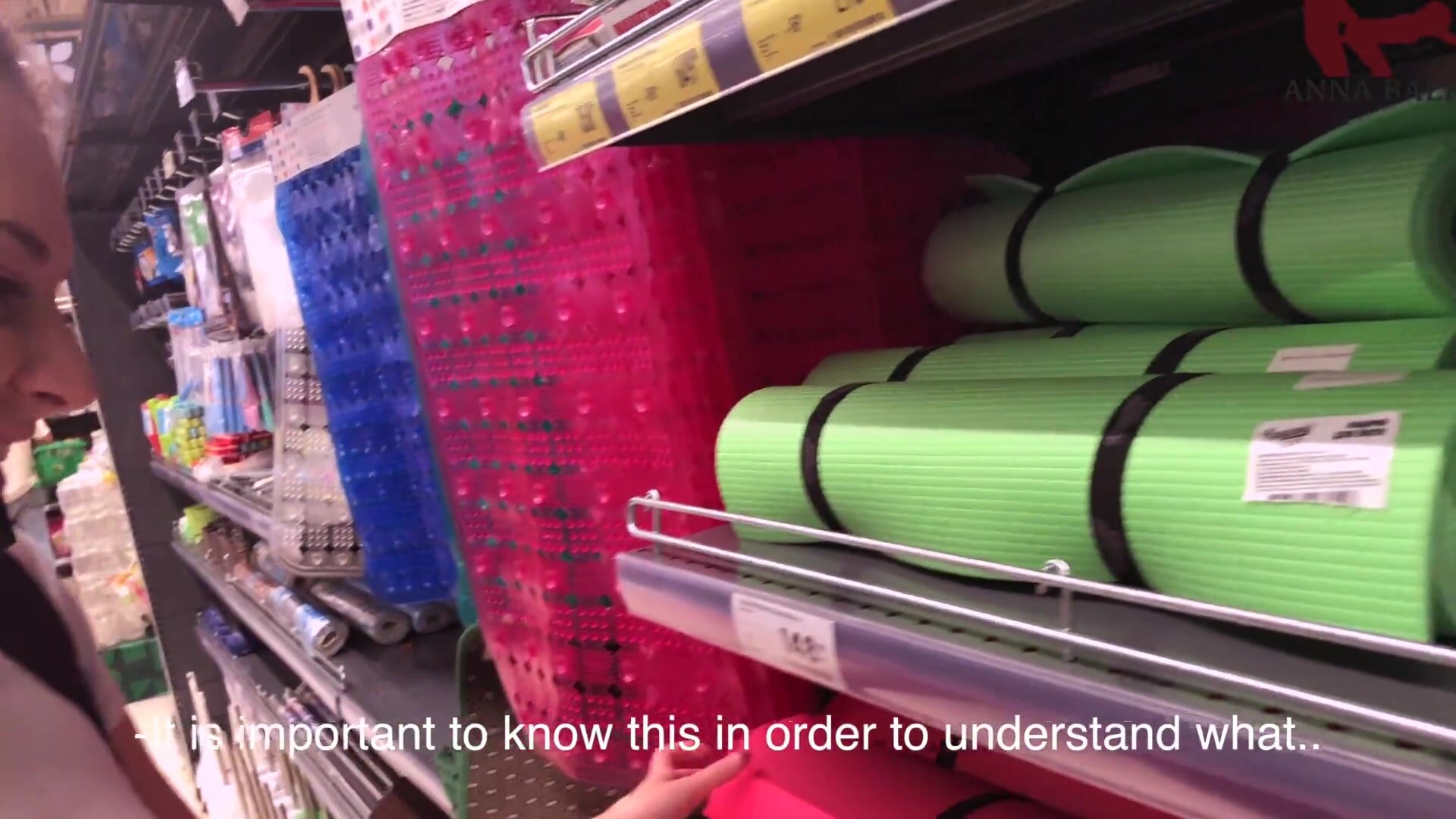 AnnaBali – Will you help me choose a yoga mat on which you will fuck me later