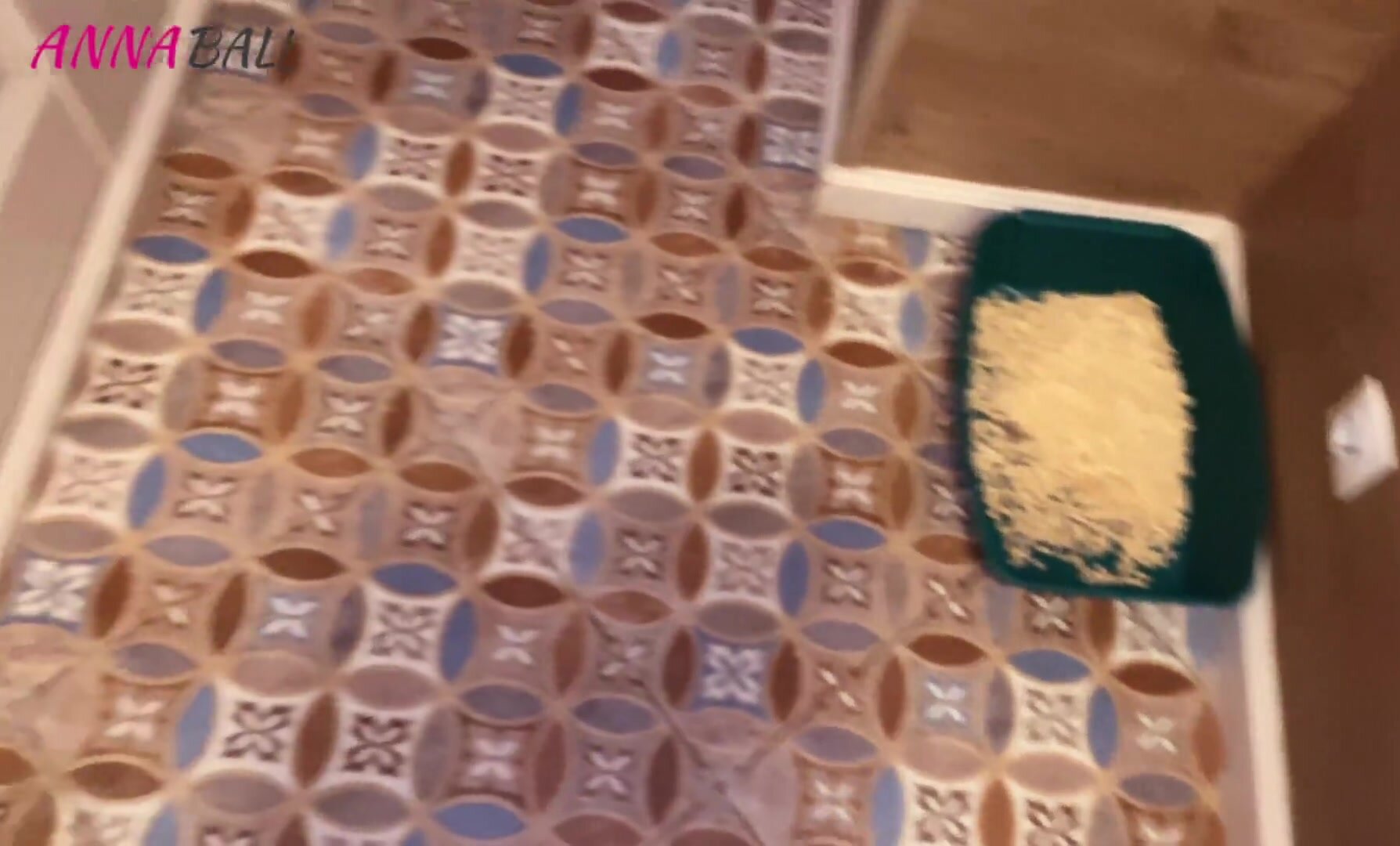 AnnaBali – Neighbor caught me masturbating when he came into my house