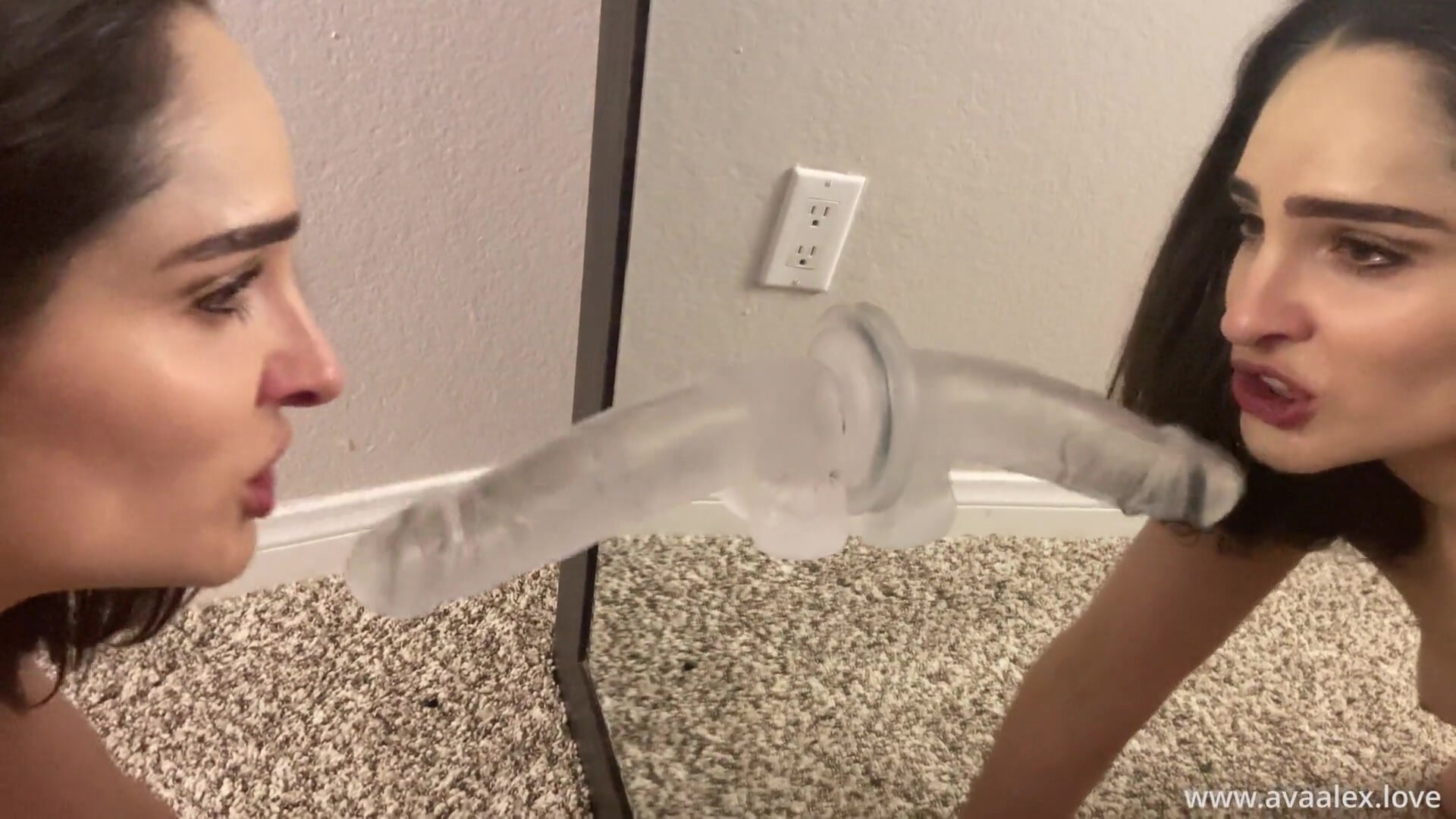 Ava Alex – Hot slut loves watching herself get fucked in the mirror 2