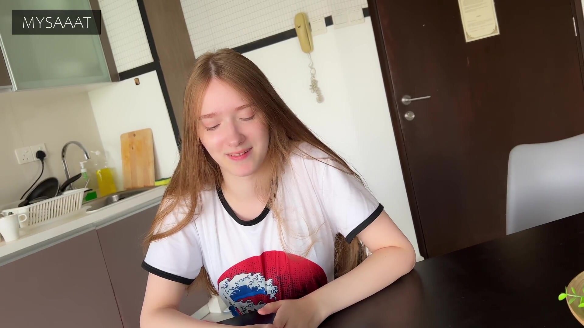 mysaaat – Step sister lost at chess and got a double load in her pussy