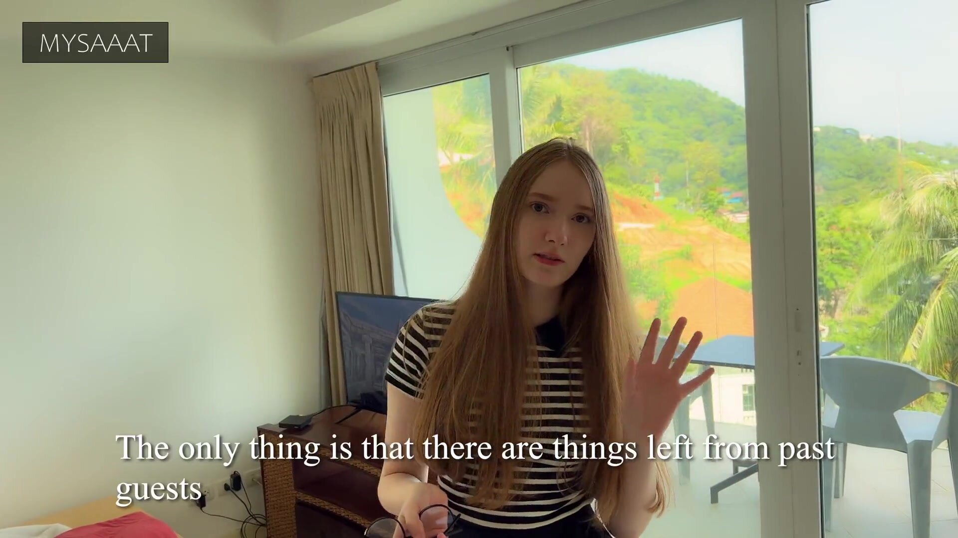 mysaaat – Lustful realtor wanted to have sex with a tourist