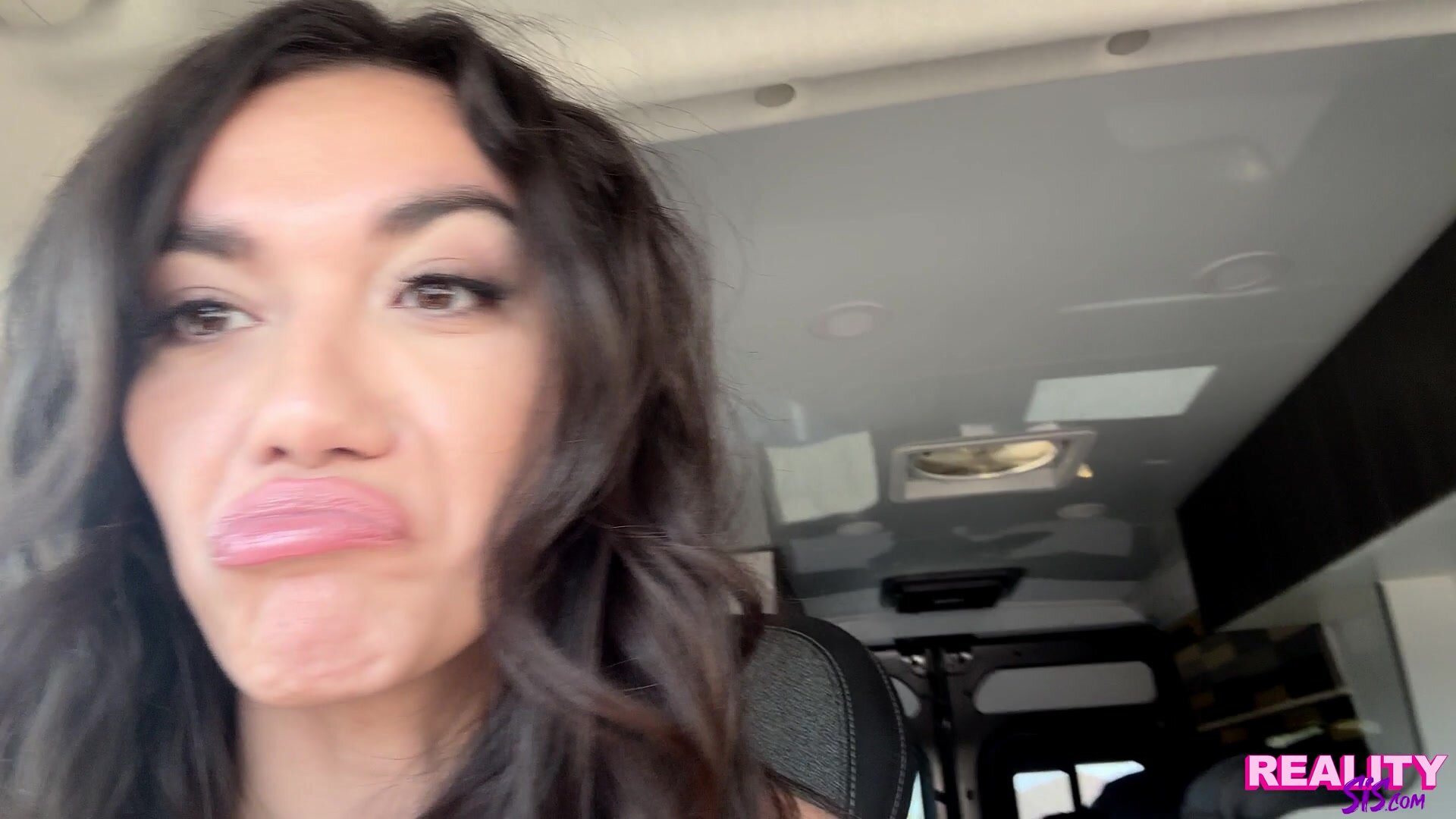 She has him pull over in the middle of the desert and takes him