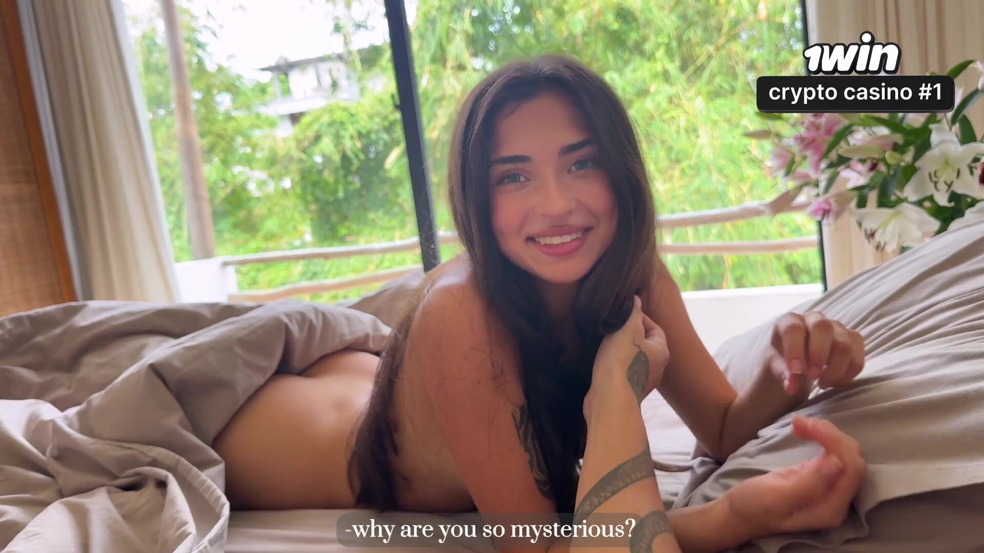 Morning Sex, Hot Creampie and Her Beautiful Face Covered in Cum | Amateur from a Loving Couple