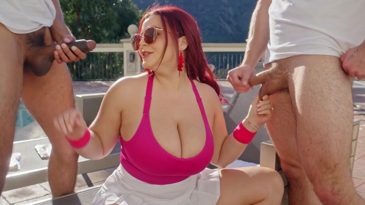 Busty Tennis Slut DP’ed