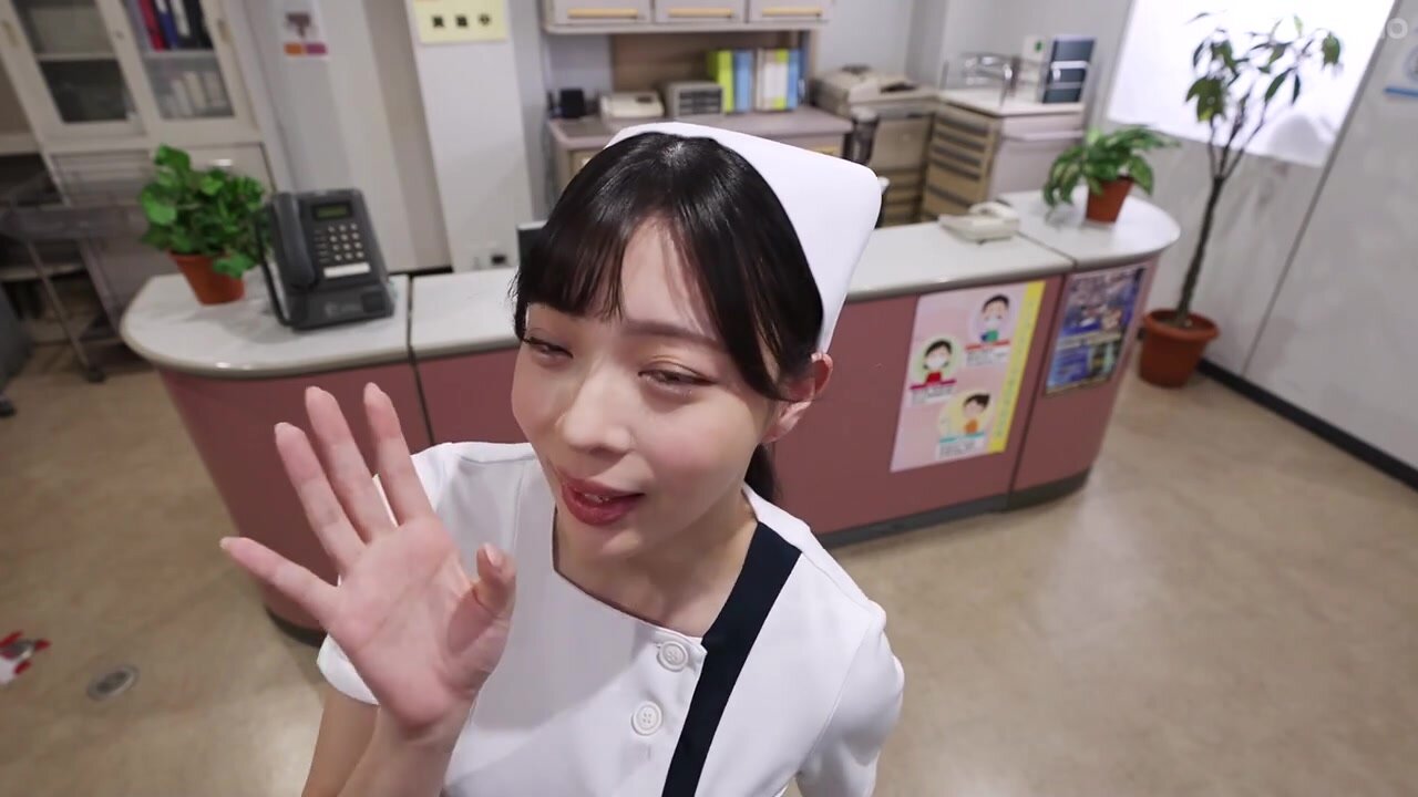 FNS-159 Shinomiya Rui, a cock-sucking nurse who will give you a thick facial with her suction vacuum that sucks up your glans