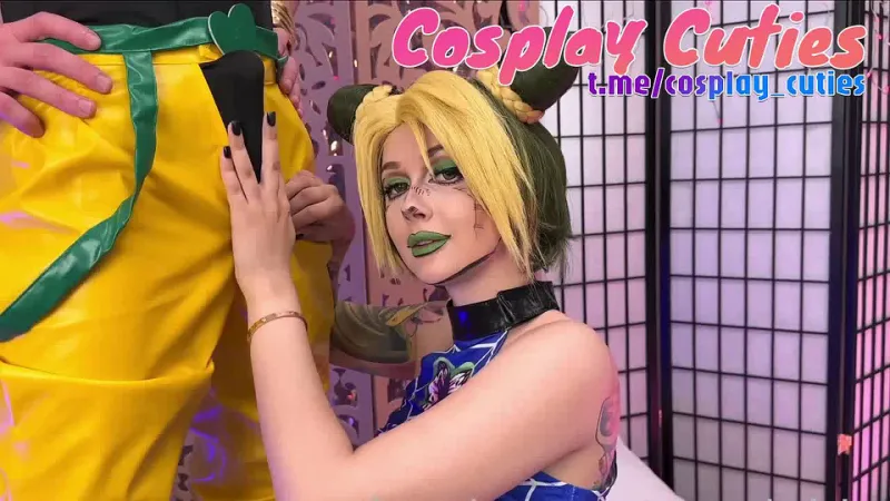 Purple Bitch – Jolyne is so Hungry for a Cock