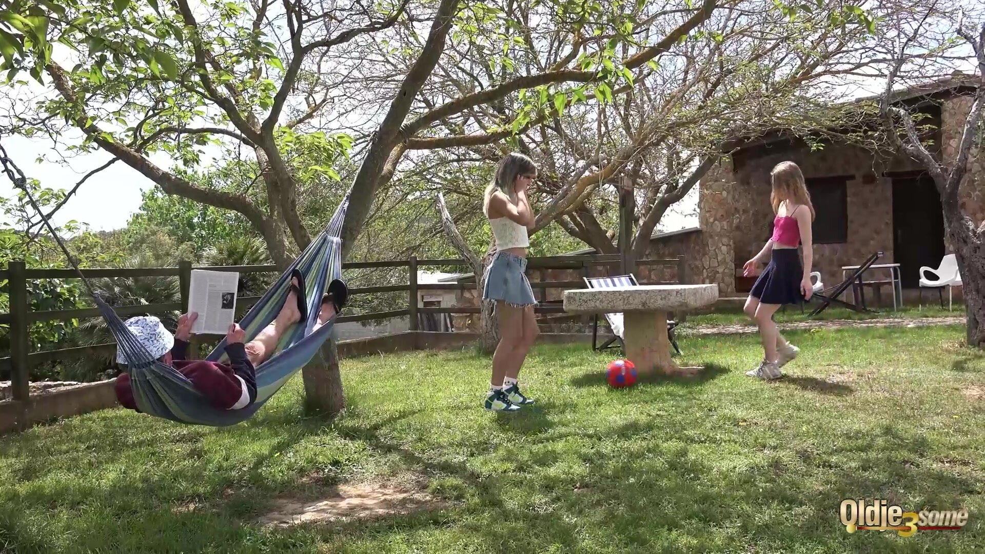 Oldje-3Some – Maya Sinn And Megan Love Jack Uppitt Episode 175