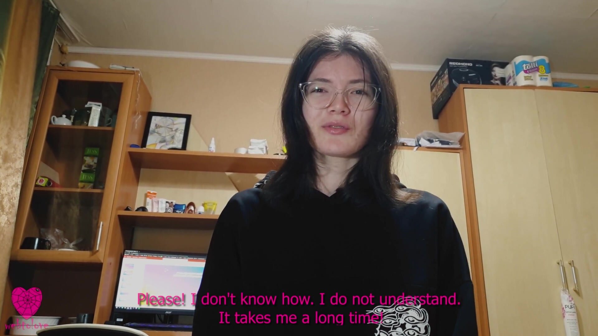 WebTolLve – The student agreed to a blowjob, asked for help with the presentation 4K