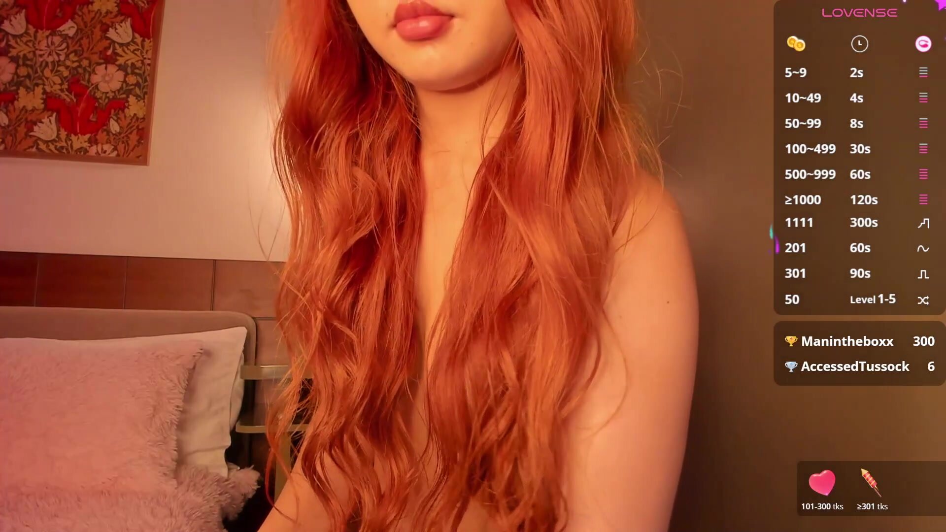 Enjoy cam model 1love8’s 12/02 show lll