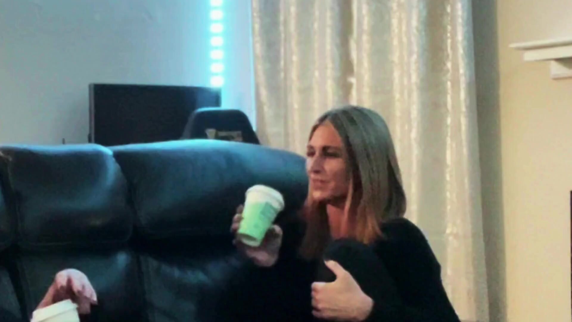 Katie Kampbell Threesome with FionaFA10 and the Coffee