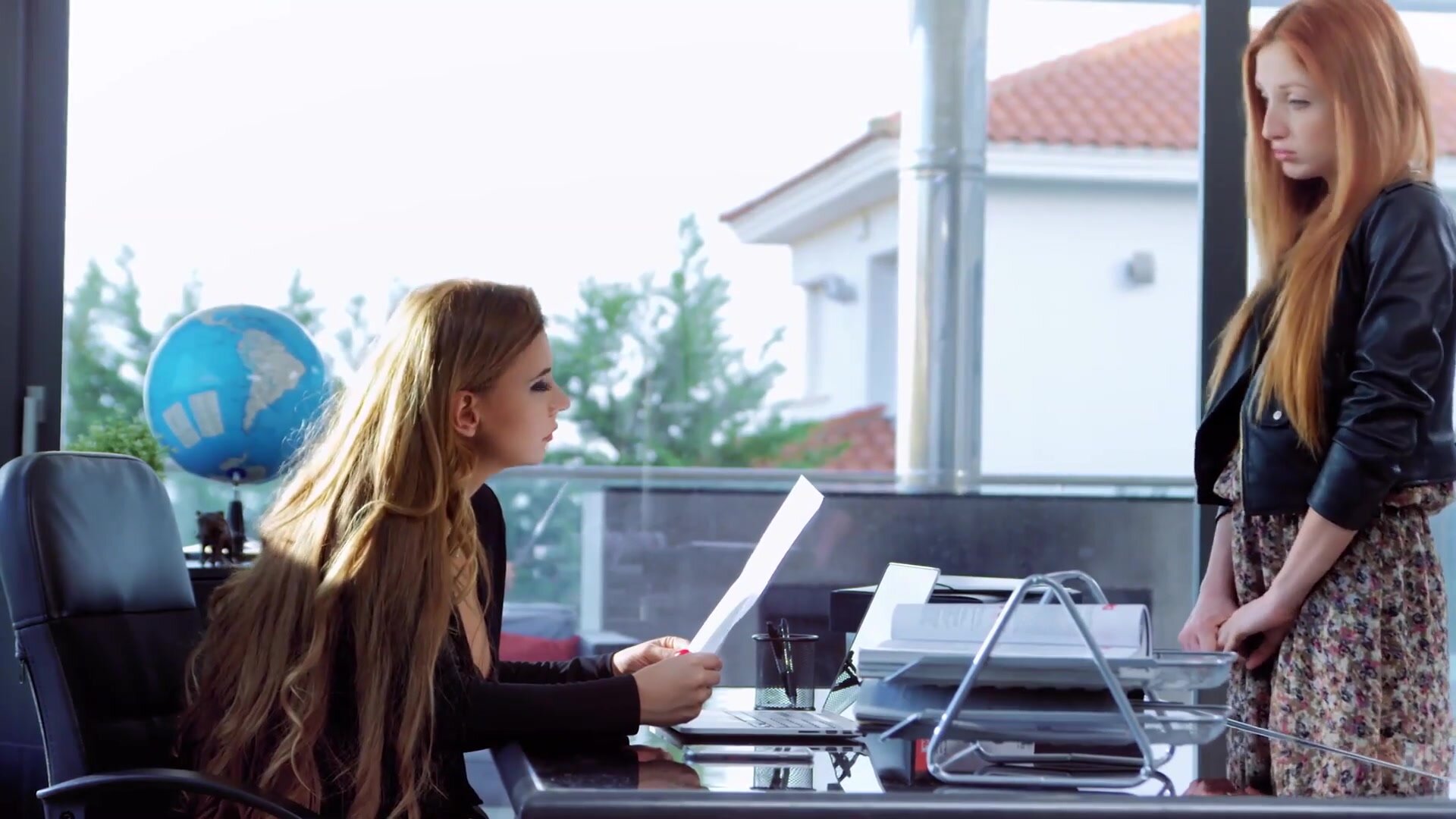 Horny Boss Seducing Fresh Interns Part 1