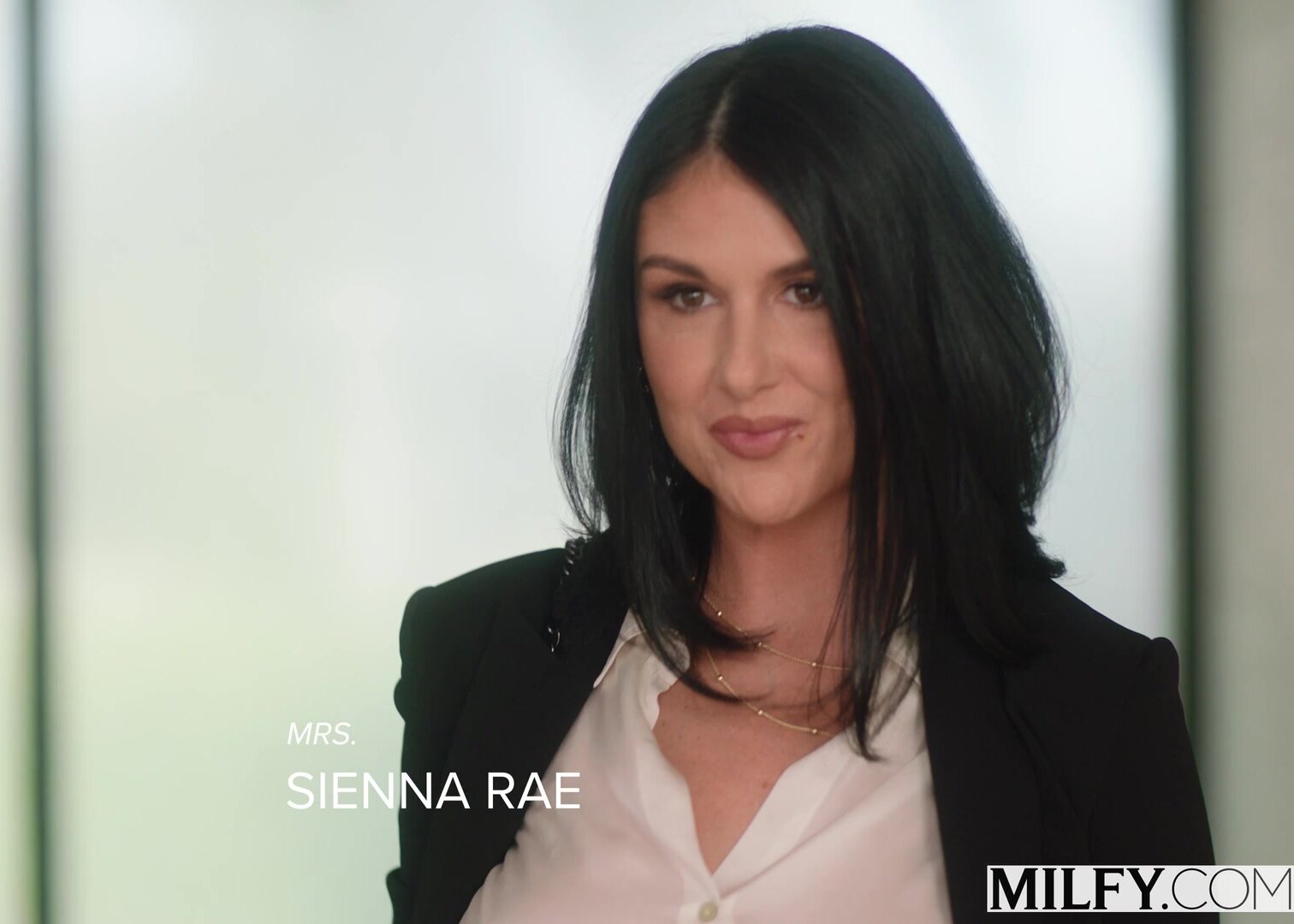 Milfy – Sienna Rae BBC Hungry Boss Lady Gets DPed