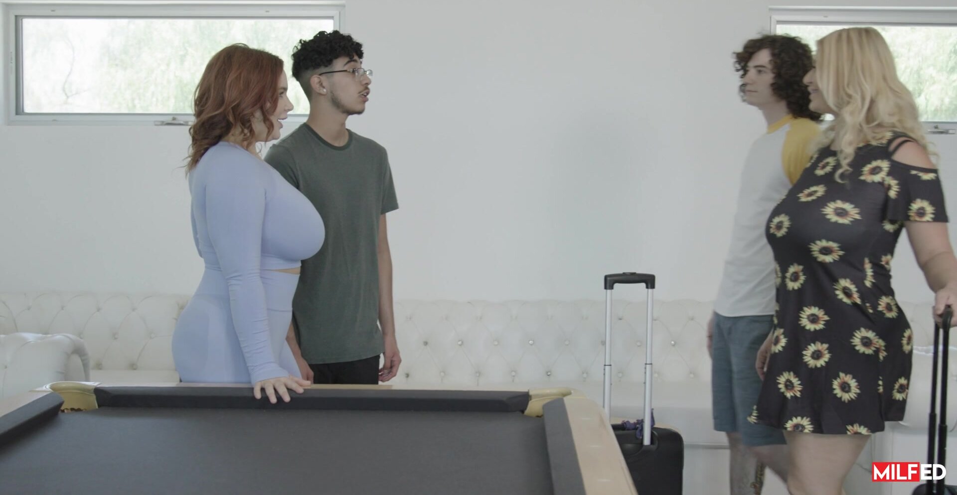 Milfed – London River And Natasha Nice – Double Dorm Drop Off